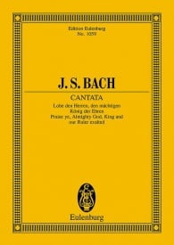 Bach: Cantata No. 137 (Dominica 12 post Trinitatis) BWV 137 (Study Score) published by Eulenburg